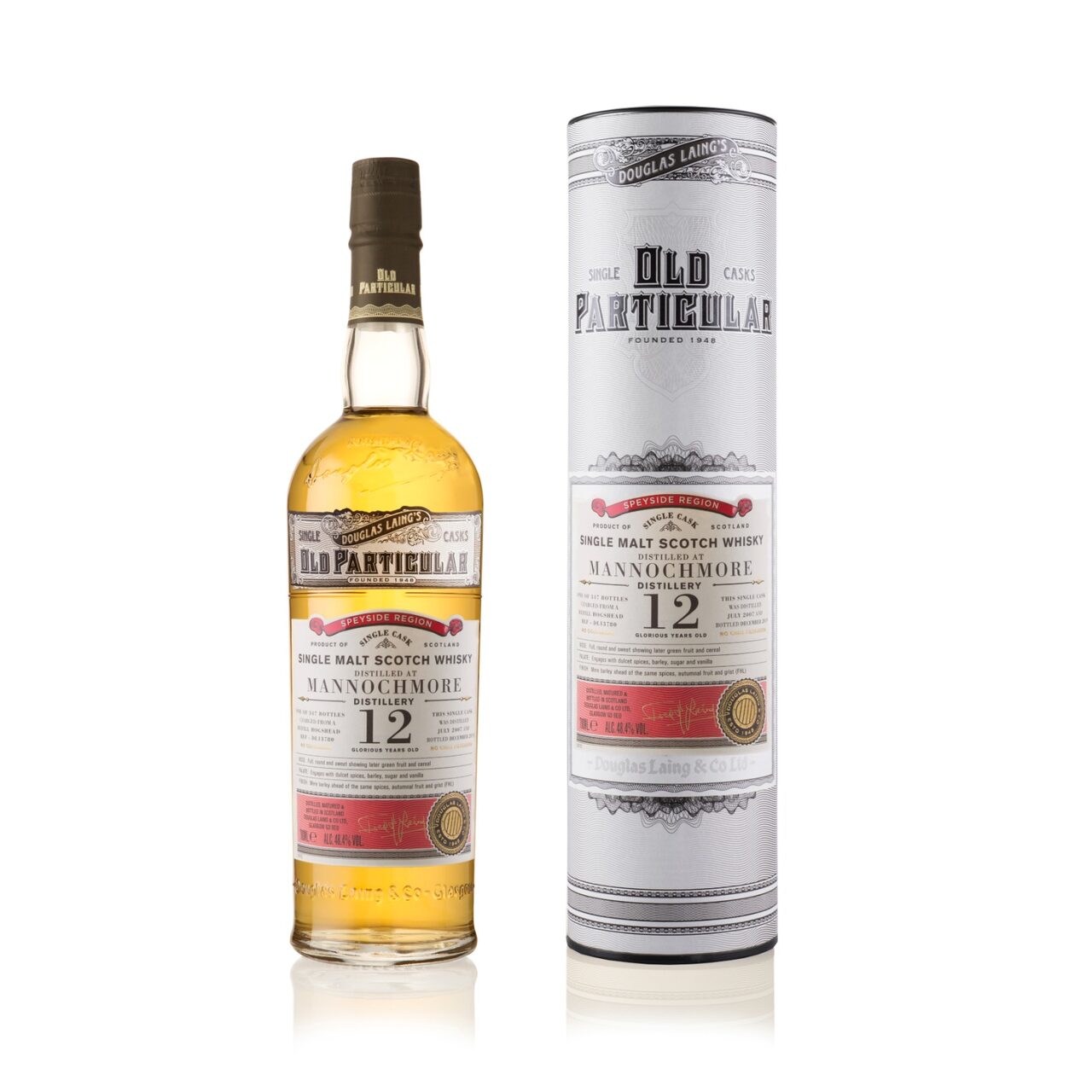 Douglas Laing Old Particular Mannochmore 12 Ani Old Speyside Single Malt Whisky 0.7L